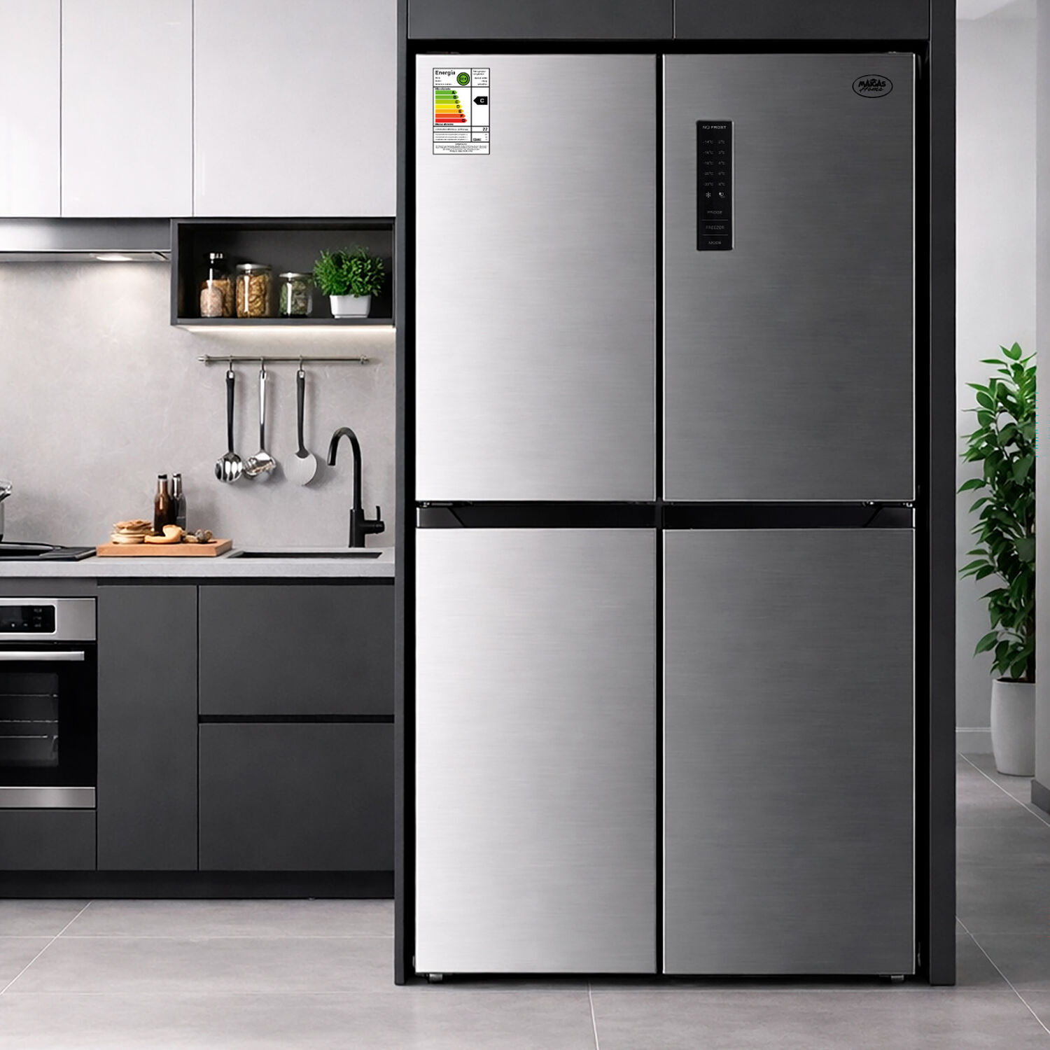 Refrigerador Side By Side 4 Puertas 362 Lts No Frost Ff4-48 image number 4.0
