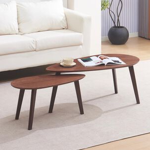 Mesa Centro Casaideal Set Ovaladas