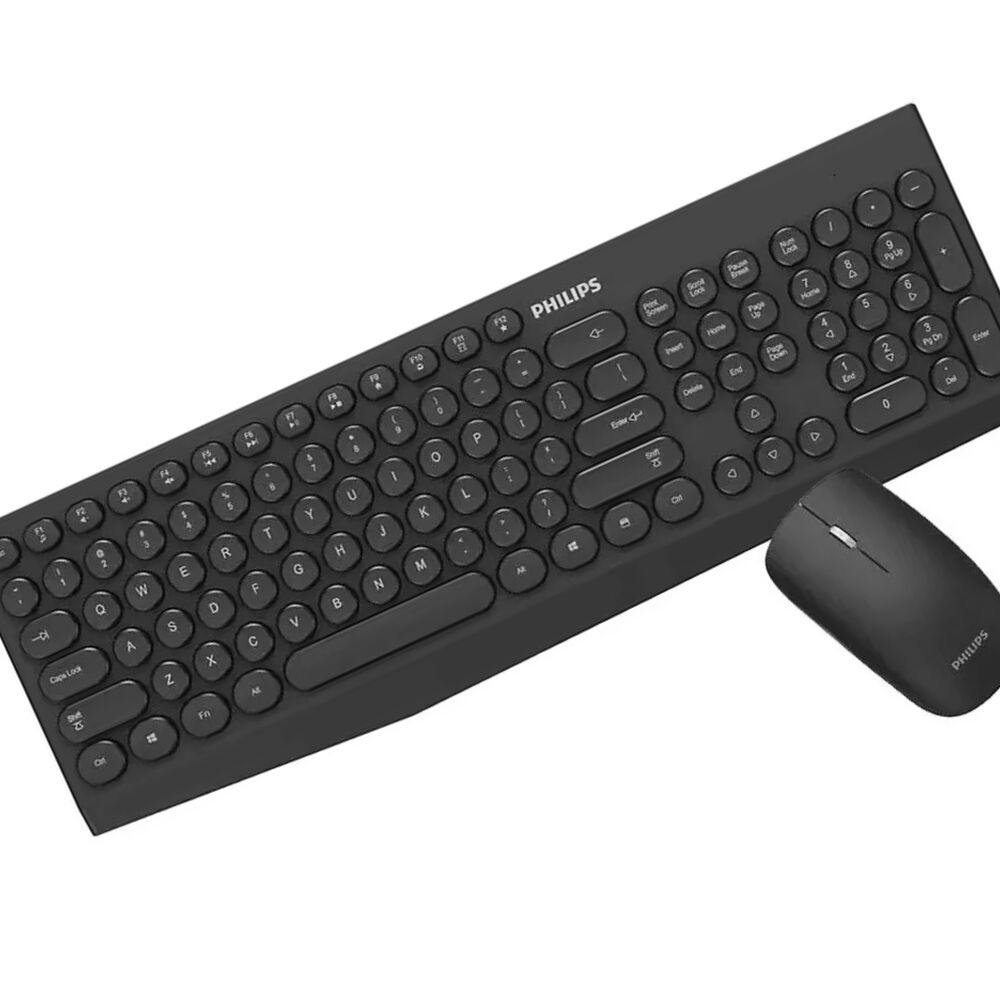 Kit Mouse Y Teclado Inalámbrico Philips Spt6323 Wireless 2g image number 0.0