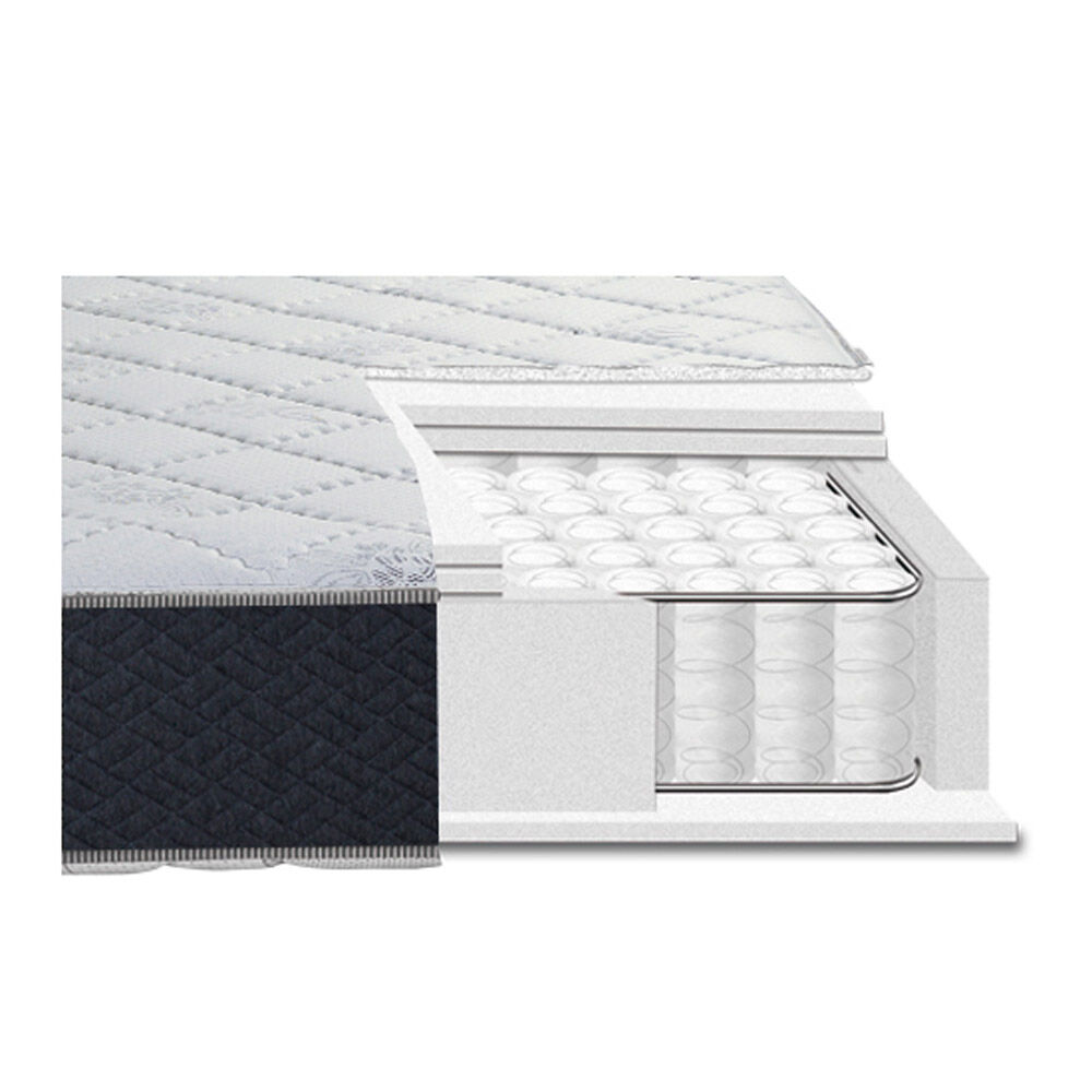 Cama Europea Celta Supreme / King / Base Dividida + Set De Maderas image number 1.0