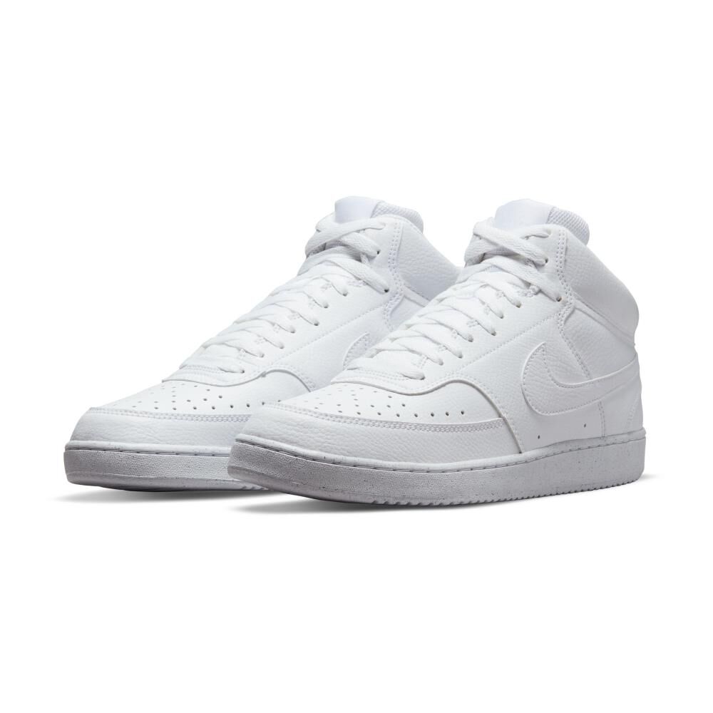 Zapatilla Urbana Hombre Nike Court Vision Mid Next Nature Blanco image number 1.0