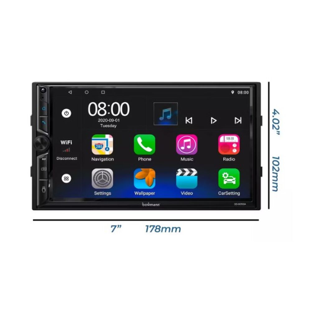 Radio Android Táctil 2 Din Wifi Gps Bowmann Dd-6050a image number 2.0