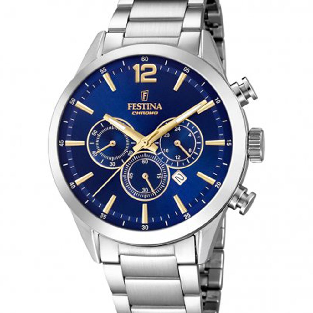 Reloj F20343/9 Festina Azul Hombre Timeless Chronograph image number 0.0