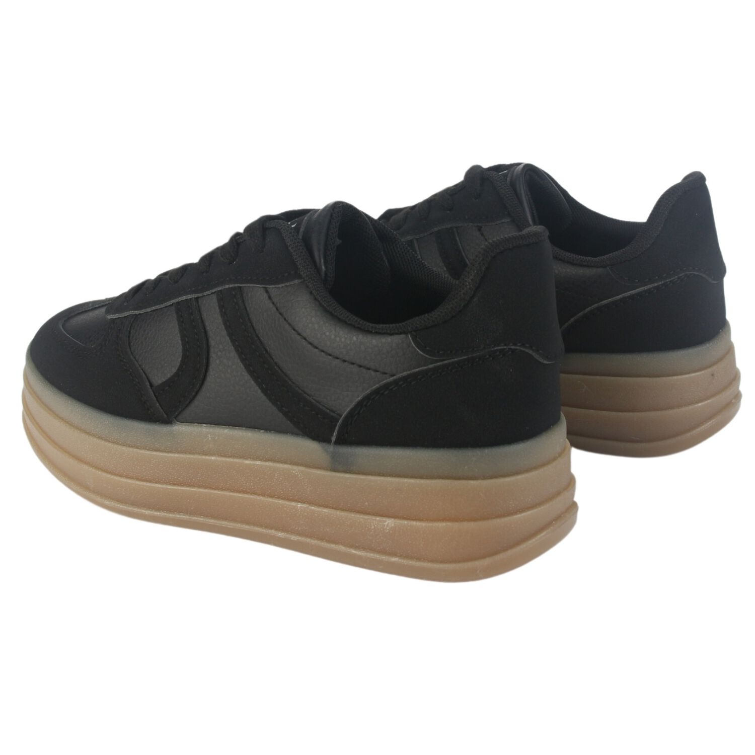 Zapatilla Chalada Mujer Andy-15 Negro Urbano image number 5.0