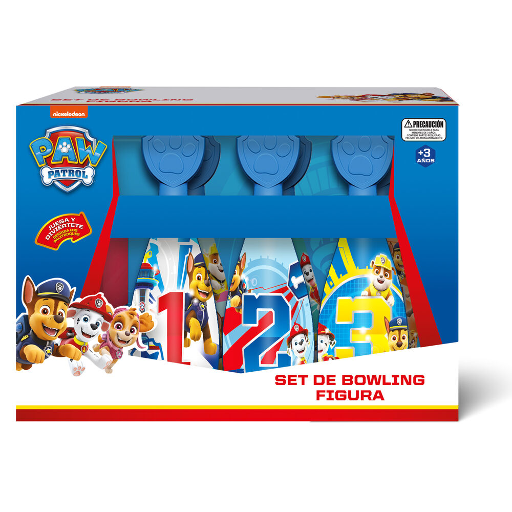 Set De Bowling Figura Paw Patrol image number 0.0