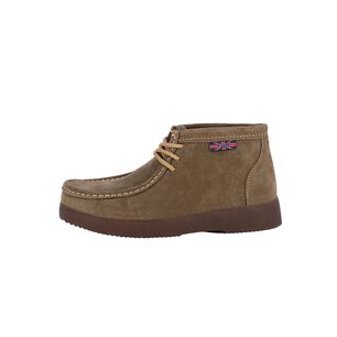 Botin De Cuero Castillo Tostado London Adixt