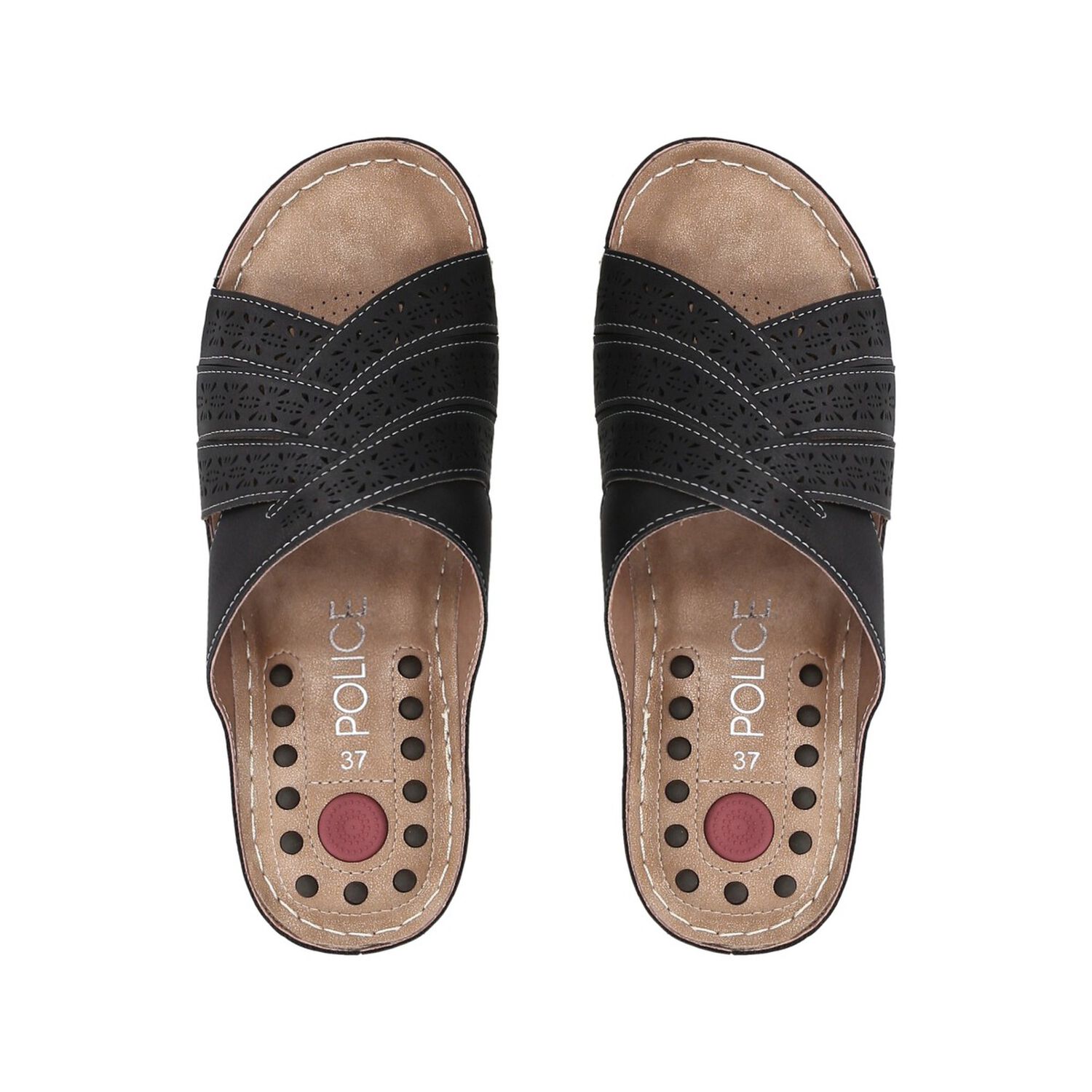 Sandalia Mujer Negro Plataforma Tamara Police image number 1.0