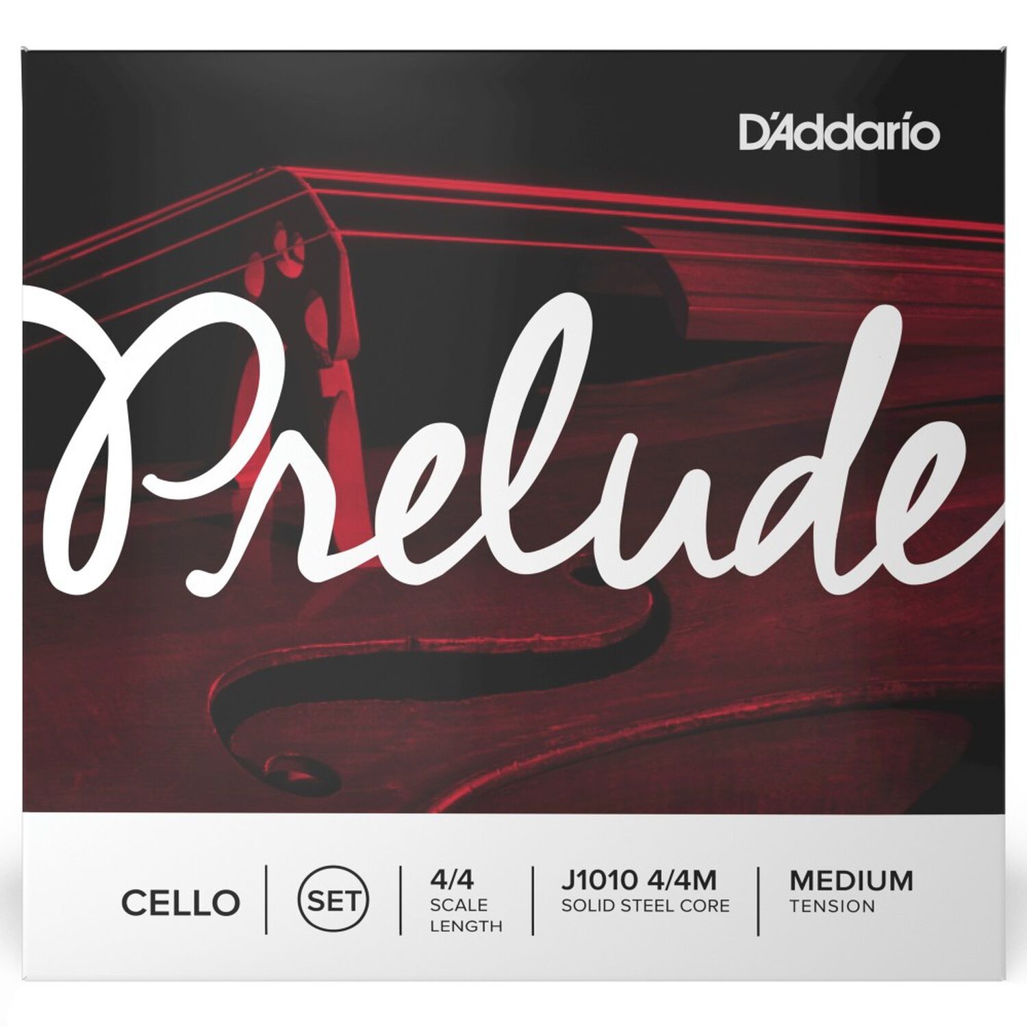 Set Cuerdas Cello Prelude 4/4 Med J1010 4/4m Daddario image number 0.0