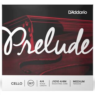 Set Cuerdas Cello Prelude 4/4 Med J1010 4/4m Daddario