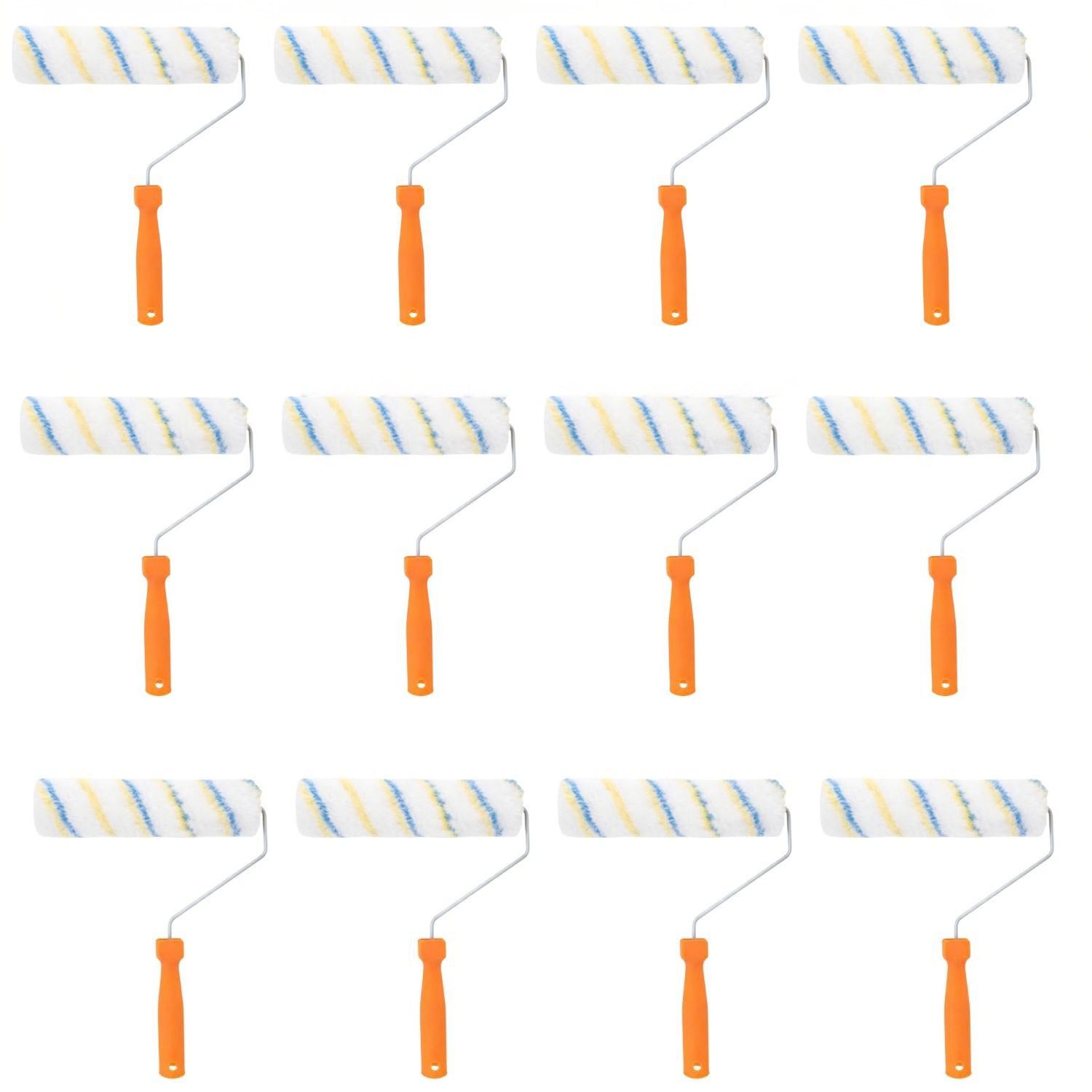 Set 12 Rodillos Chiporro Mango Plastico 33x23cm Para Pintar image number 0.0