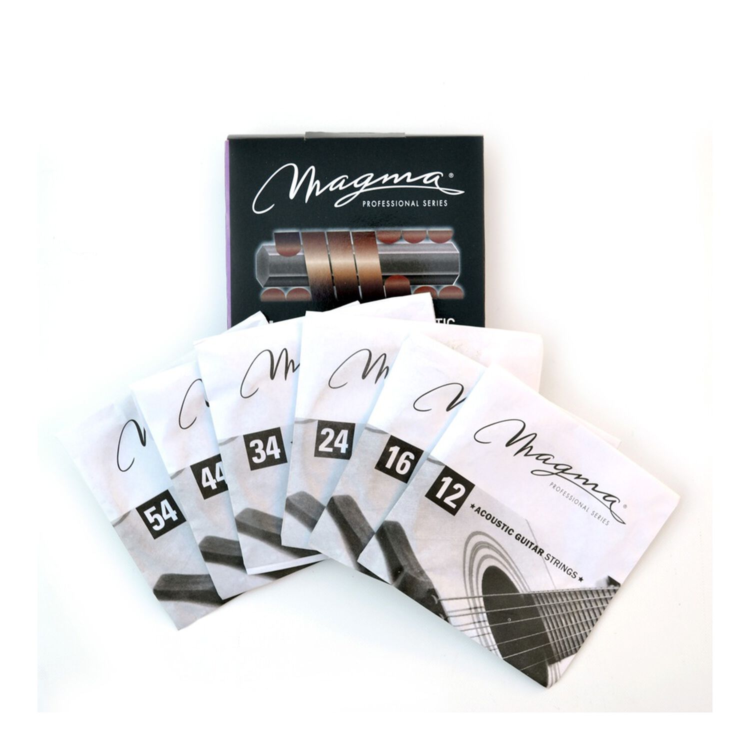 Set Cuerdas Guitarra Acustica Flat Ga140pbf Magma image number 3.0