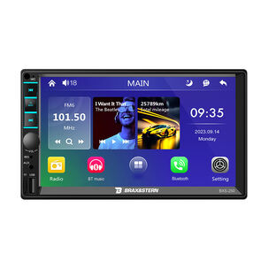 Radio Auto 2 Din Sistema Mirrorlink Touch Hd De 7'' Bxs-250 Negro
