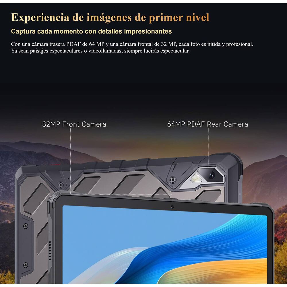 Tab Kingkong 2: Tablet Resistente 4g Con Bater&iacute;a 20.400 Mah image number 7.0