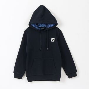 Poler&oacute;n Escolar Ni&ntilde;o Hoodie Azul Marino Minecraft