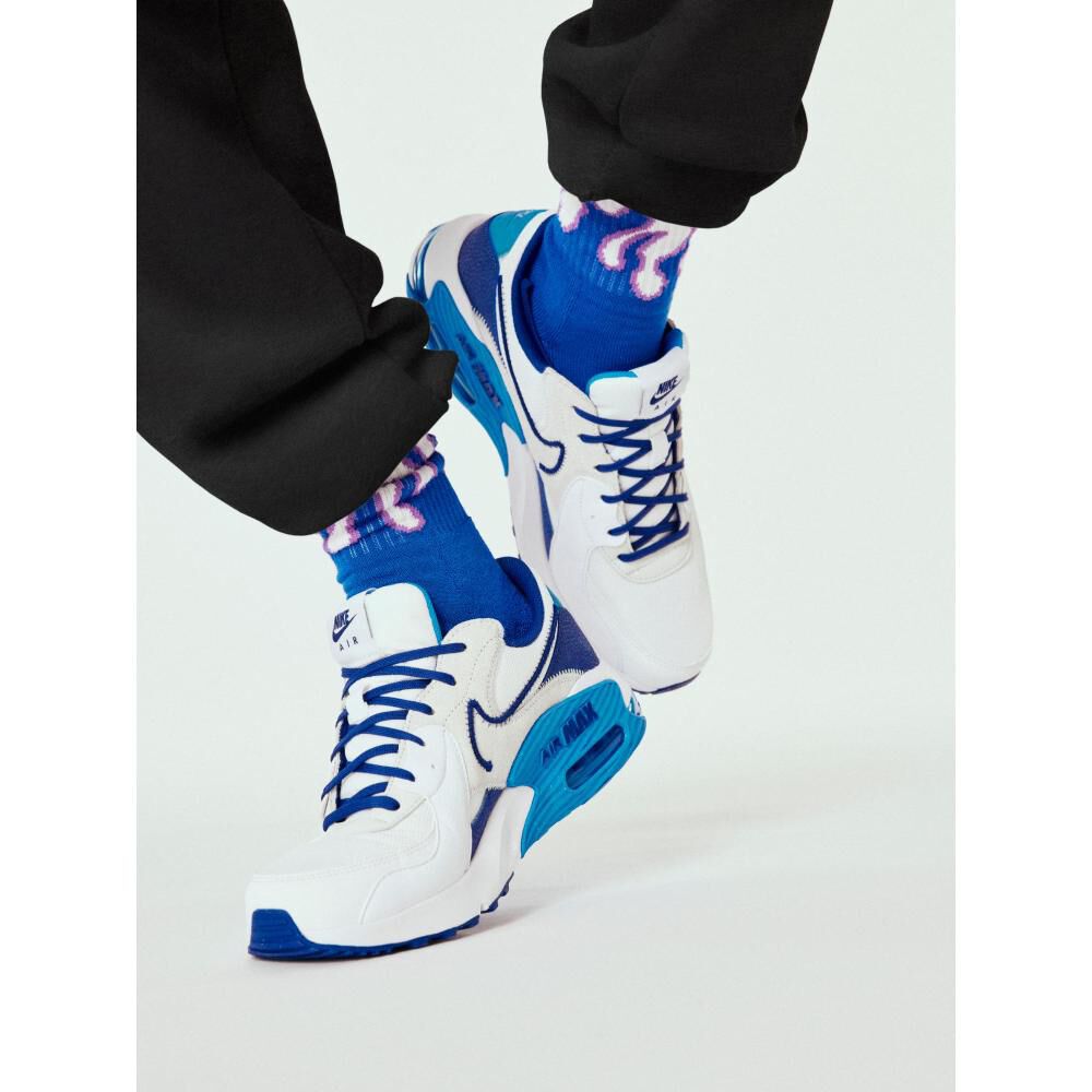 Zapatilla Urbana Hombre Nike Air Max Excee Blanco/azul image number 1.0