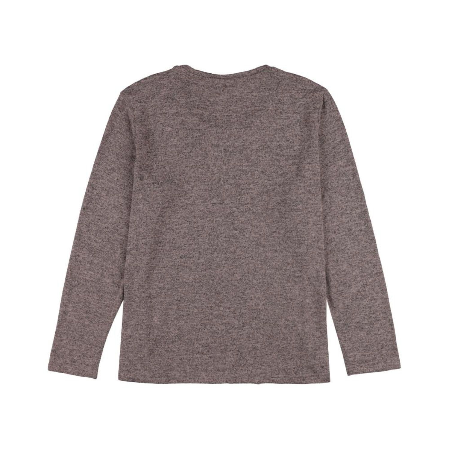 Sweater Melange Manga Larga Cuello Redondo Mujer Lesage image number 1.0