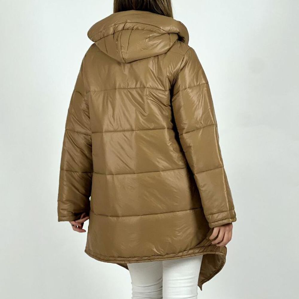 Parka Italiana Cruzada Con Amarre image number 7.0