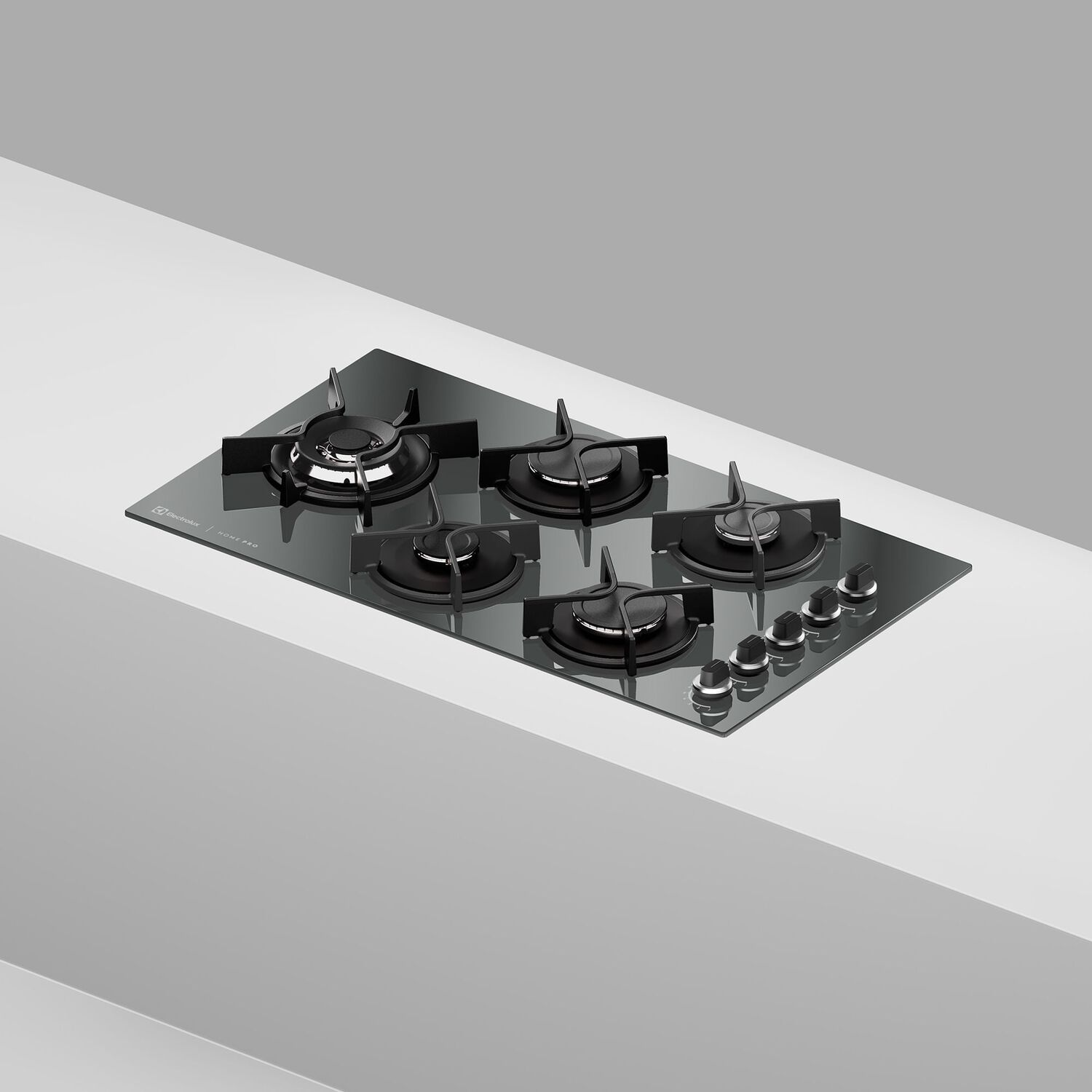 Encimera A Gas 5 Platos Home Pro Cocci&oacute;n Ke5hp Espejado image number 4.0