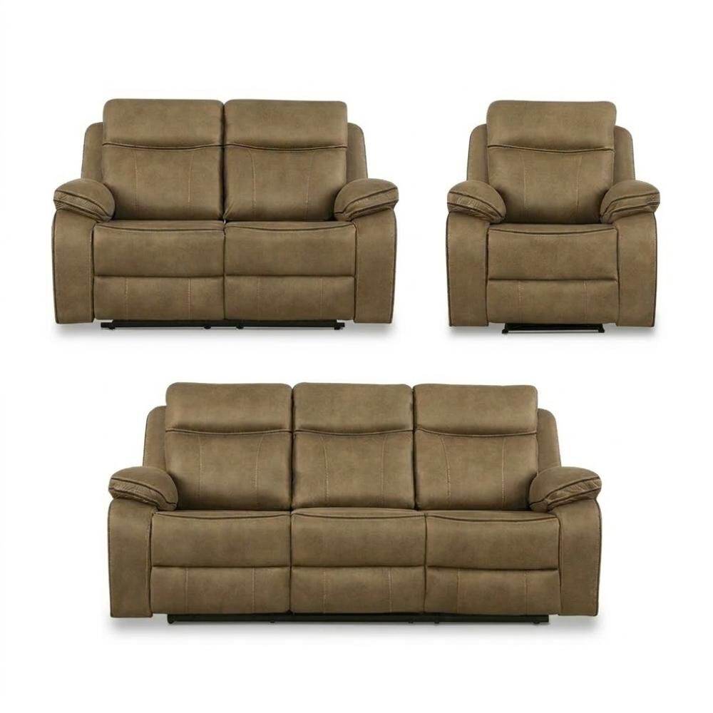 Juego De Living Reclinable Cic Sevilla / 3 Cuerpos + 2 Cuerpos + 1 Cuerpo image number 0.0