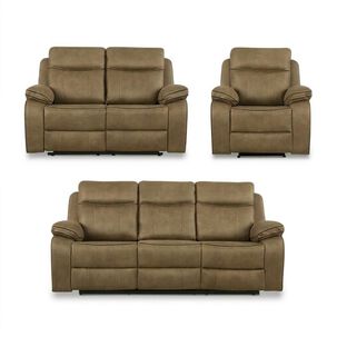 Juego De Living Reclinable Cic Sevilla / 3 Cuerpos + 2 Cuerpos + 1 Cuerpo