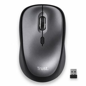 Mouse Inal&aacute;mbrico Silencioso Trust Yvi Eco Friendly Bk 24549