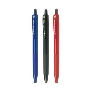 Pack 3 Lápiz Pasta Pilot Bp1 Con Grip 1.0 Negro, Azul Y Rojo