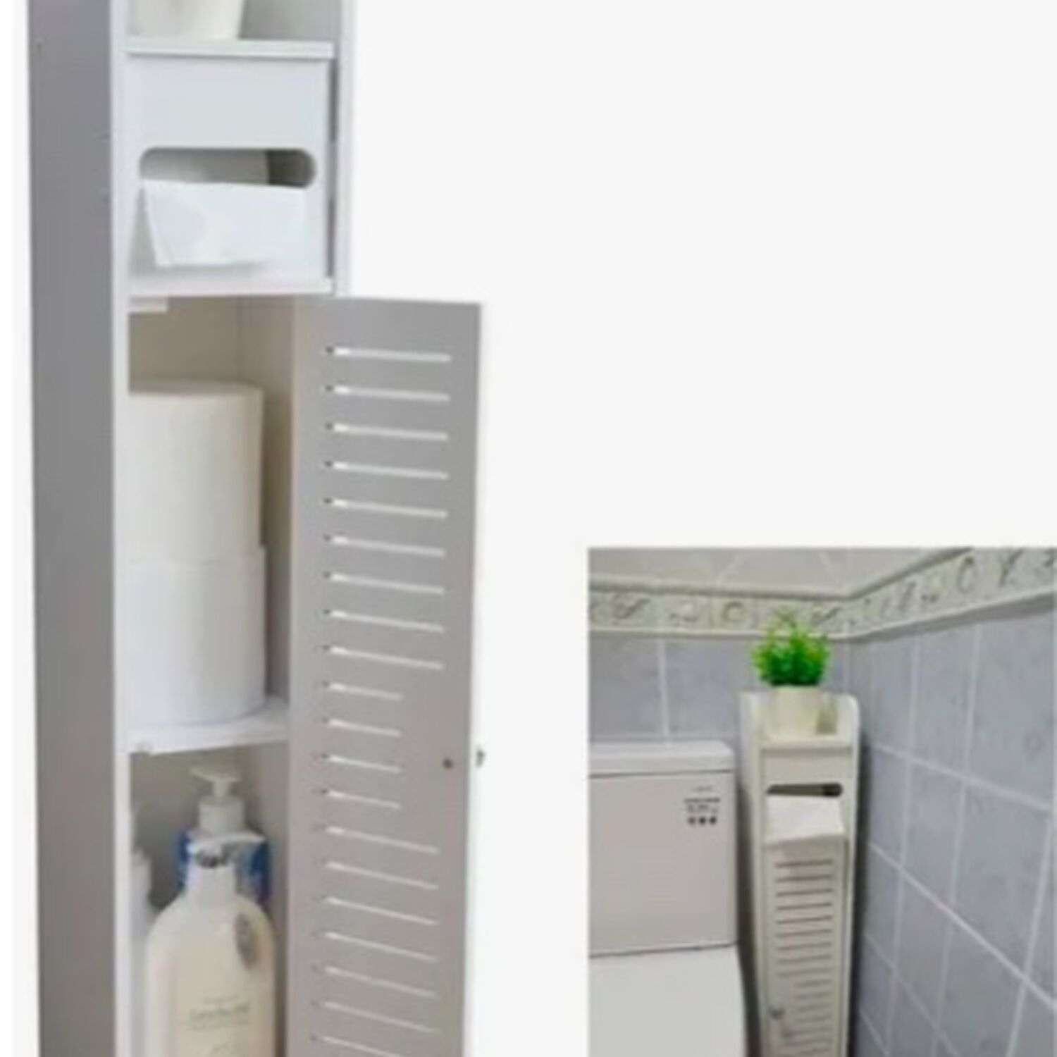 Estante De Ba&ntilde;o Lavanderia Organizador image number 0.0