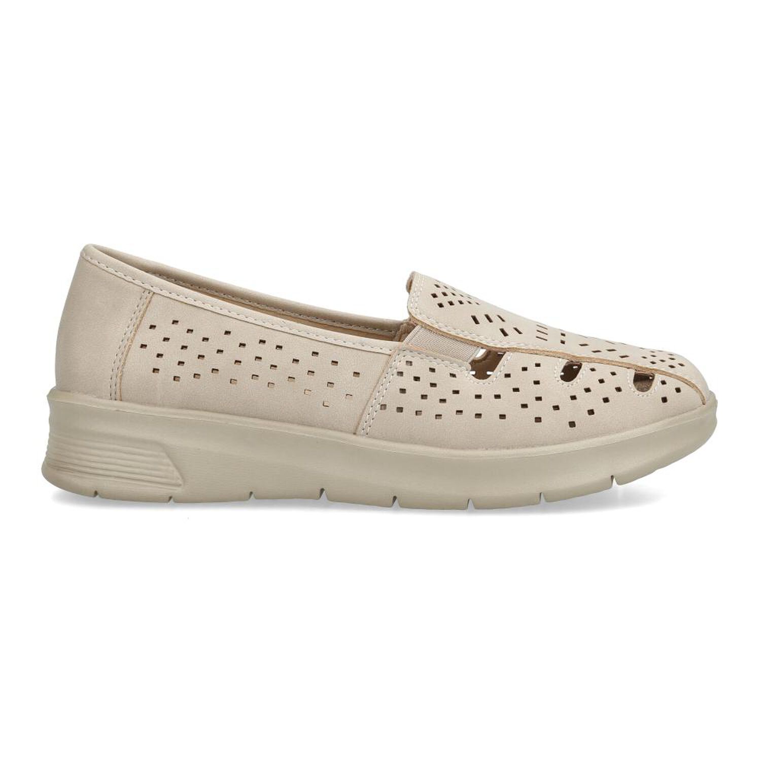 Mocas&iacute;n Mujer Lesage Beige image number 2.0