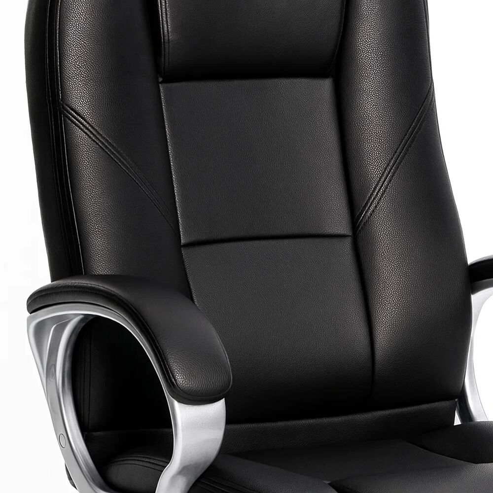 Silla De Oficina Ejecutiva Magnus Cuero Sintético - Negro image number 5.0