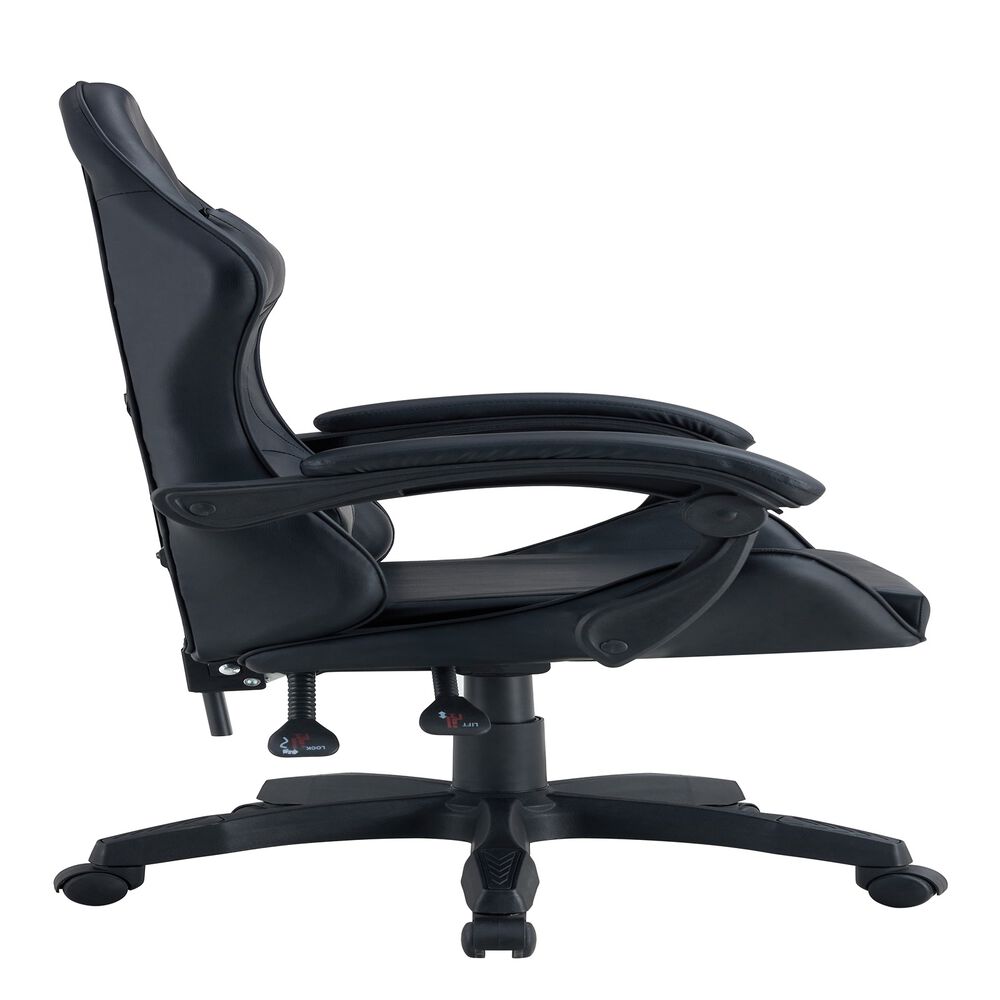 Silla Gamer Pro Tokio Ergonomica Reclinable Color Negro Bmg-17b Arthome image number 3.0