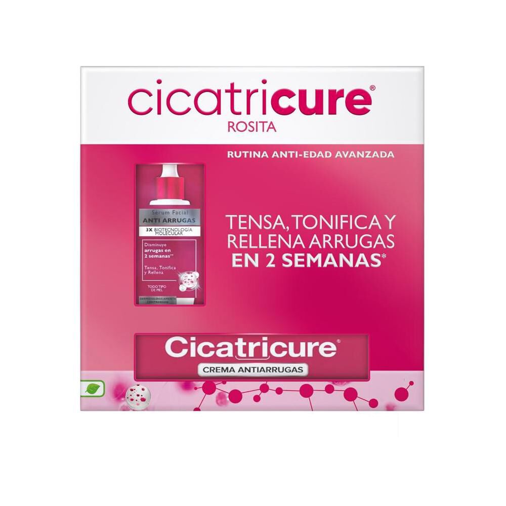 Pack Cicatricure Sérum Antiarrugas 30 Ml + Crema Rosita Antiarrugas 60 G image number 0.0