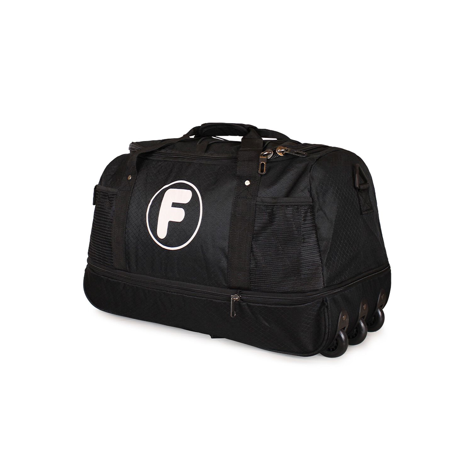 Bolso Tipo Mochila Con Ruedas Goliat Negro F La Maleta De Chile image number 0.0