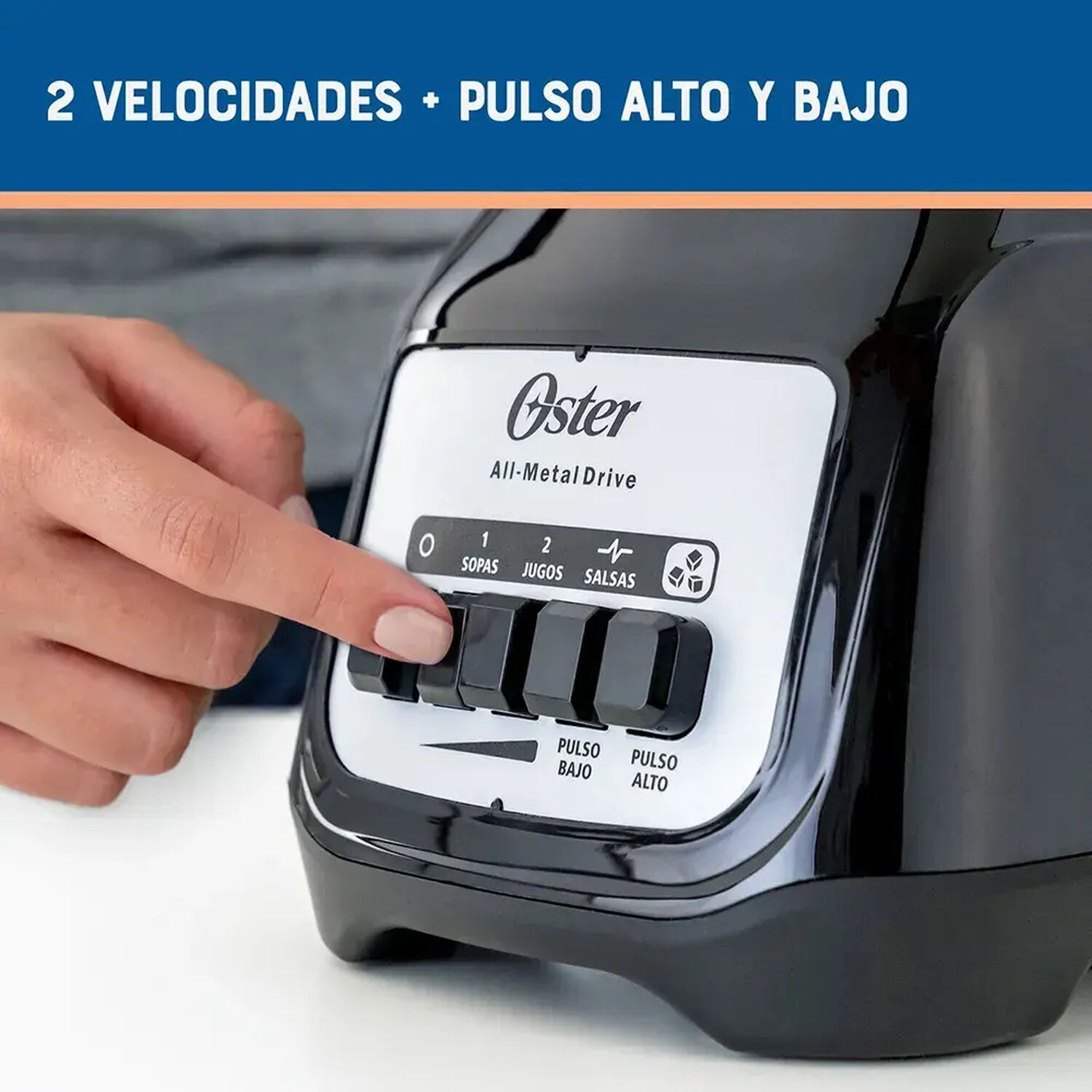 Licuadora Juguera 2 Velocidades 800w 1,5 Litros Marca Oster image number 6.0