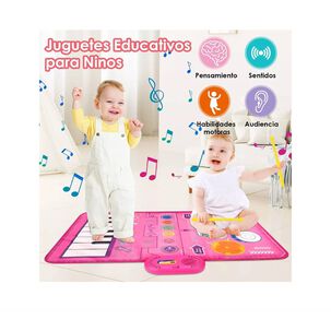 Alfombra Musical Piano Y Tambor