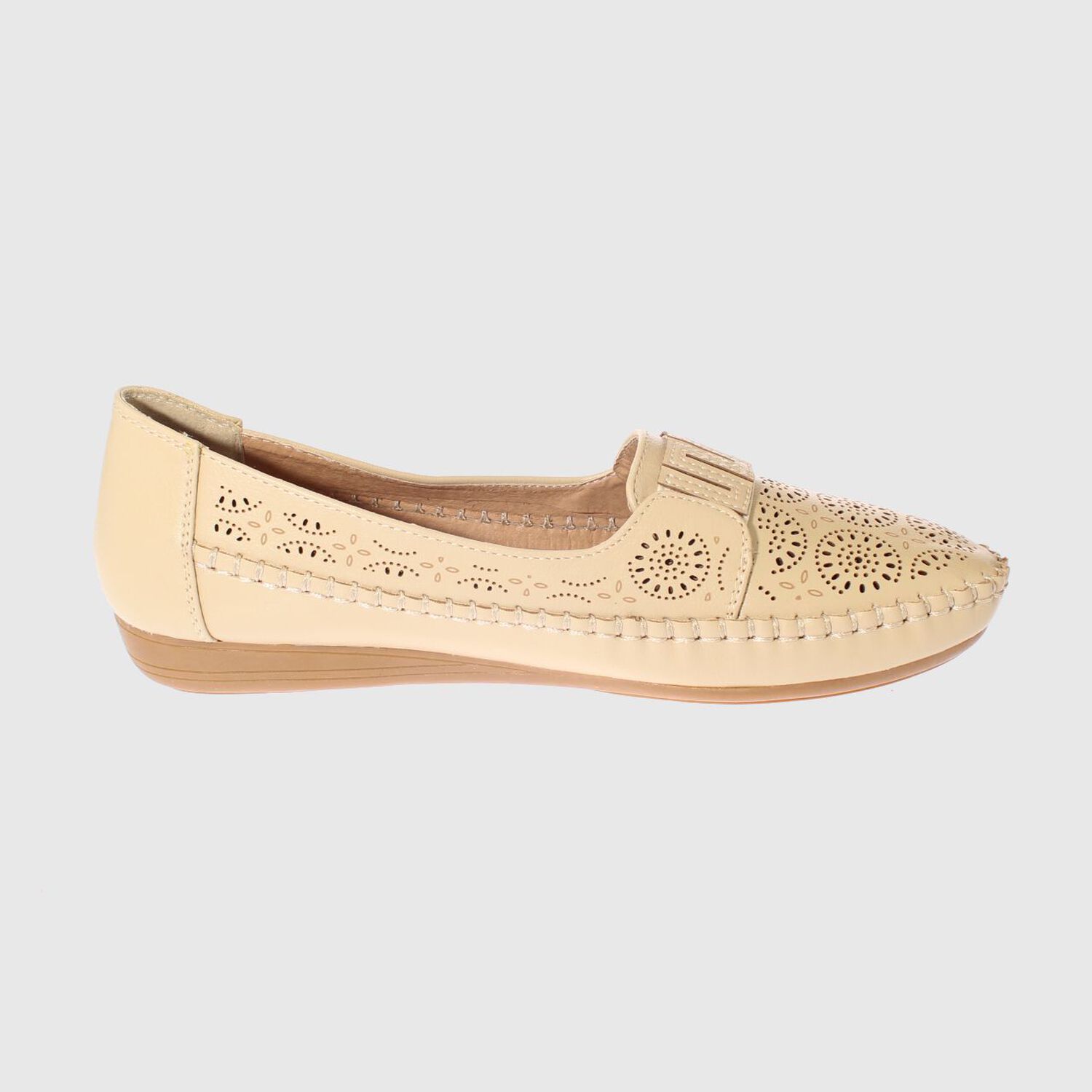 Mocas&iacute;n Beige Modelo Italiano Art. 5ask64246beige image number 3.0