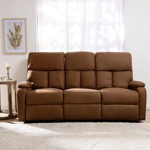 Sof&aacute; 3 Cuerpos Reclinable Moderno Matheus Vs8070s