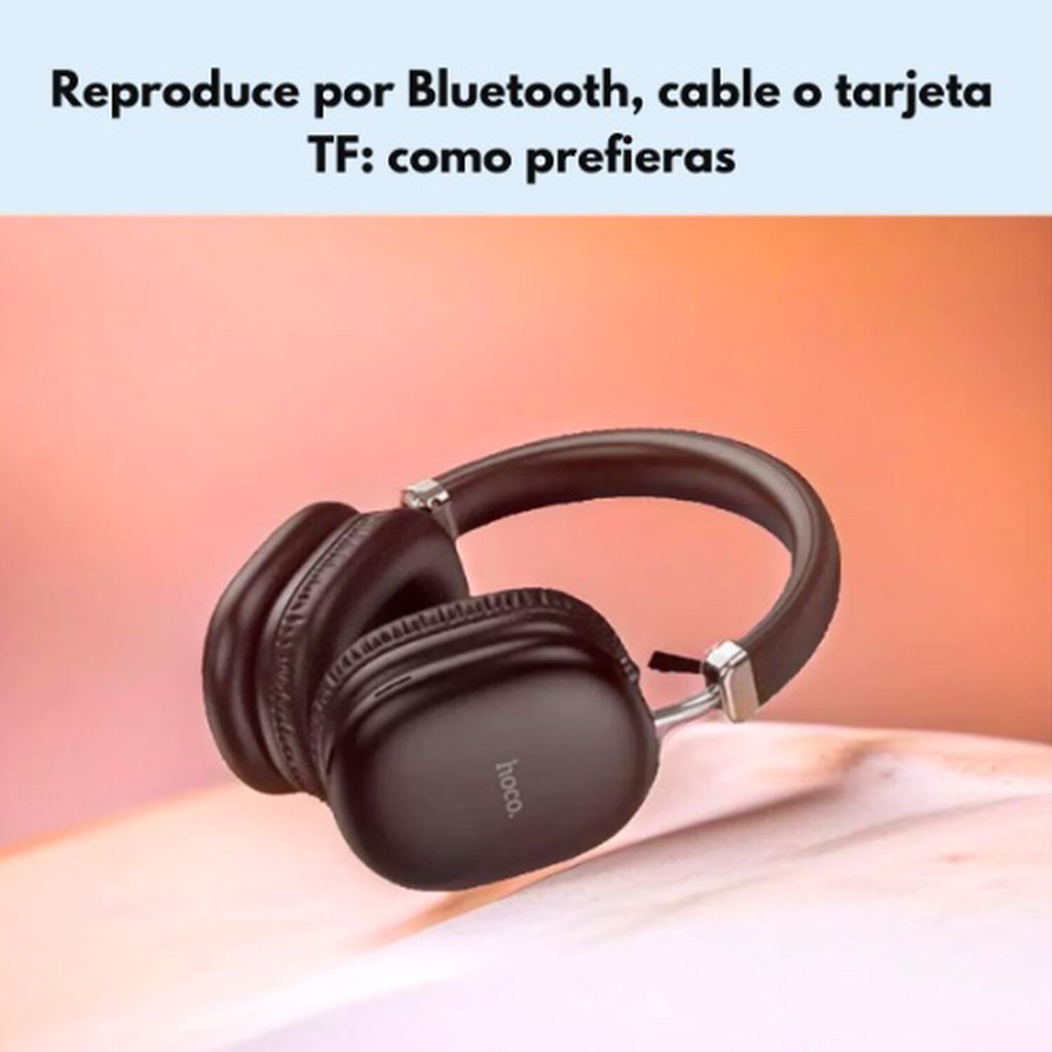 Aud&iacute;fonos Bluetooth Rosa image number 5.0