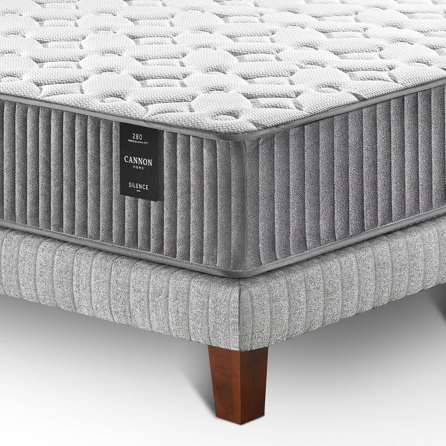 Cama Europea Cannon Home Silence / 2 Plazas / Base Dividida image number 1.0