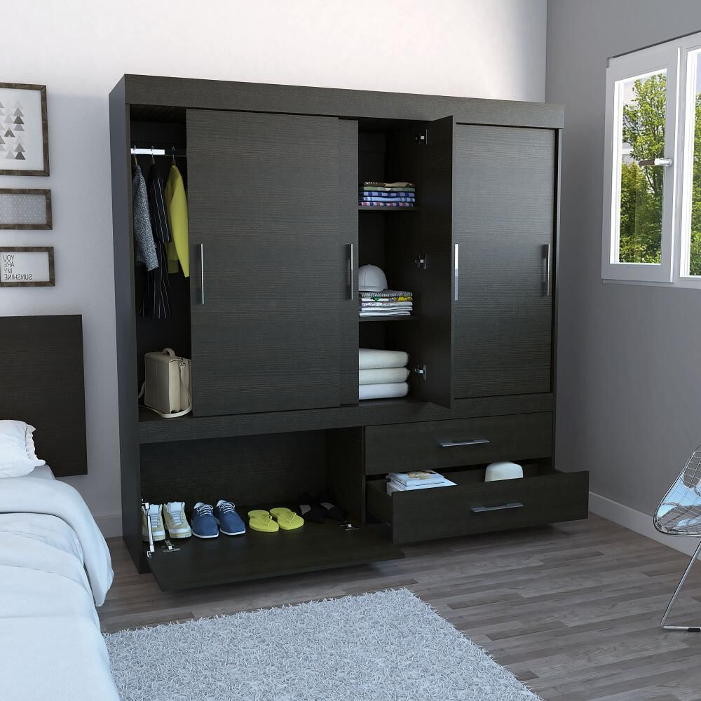 Cl&oacute;set Tuhome Allegro / 5 Puertas / 2 Cajones image number 10.0