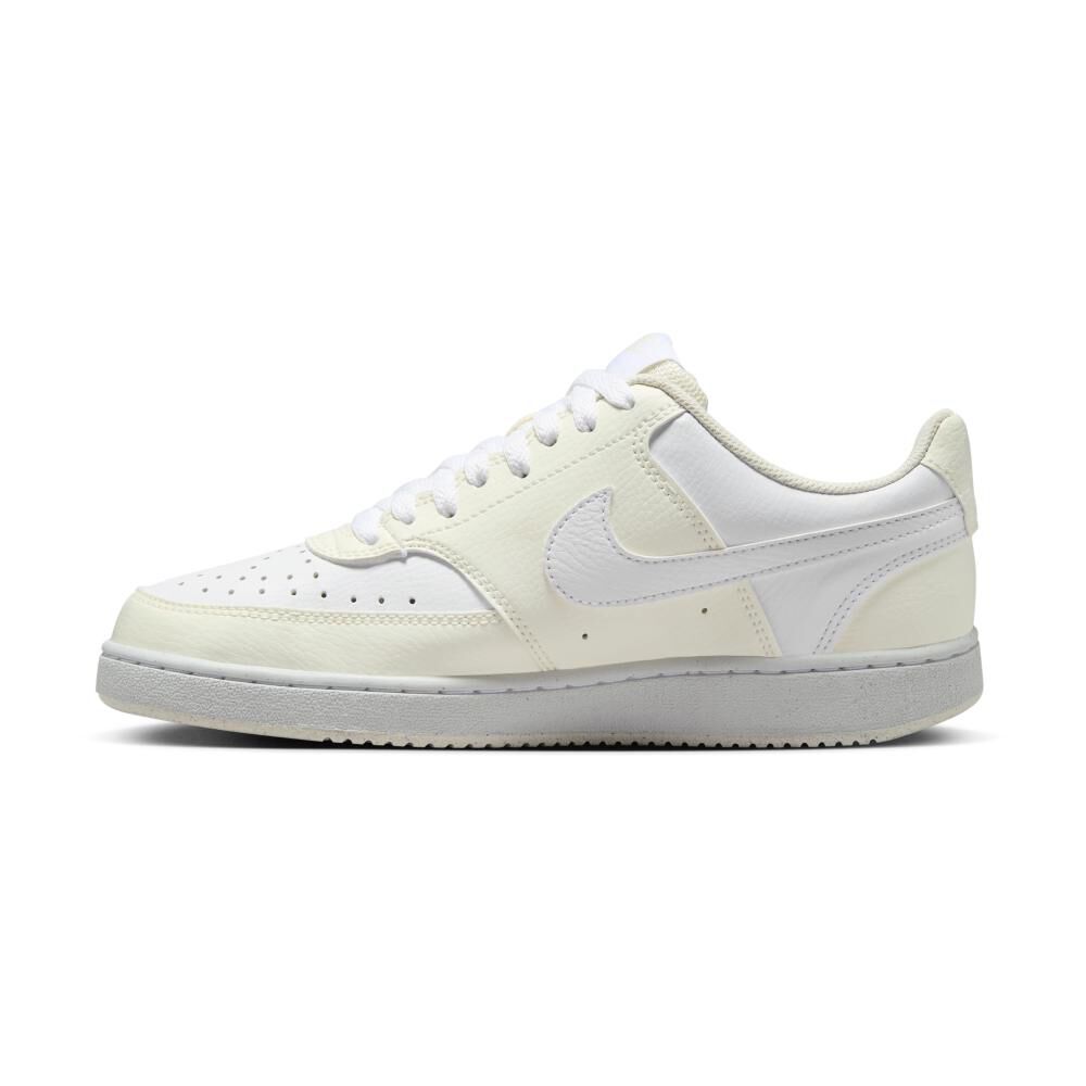Zapatilla Urbana Mujer Nike Court Vision Low Next Nature Blanco image number 2.0
