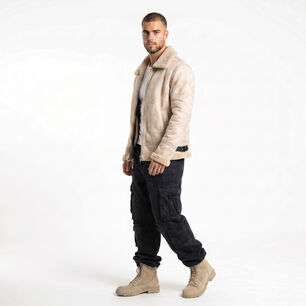 Chaqueta Ecocuero Grecia Hombre