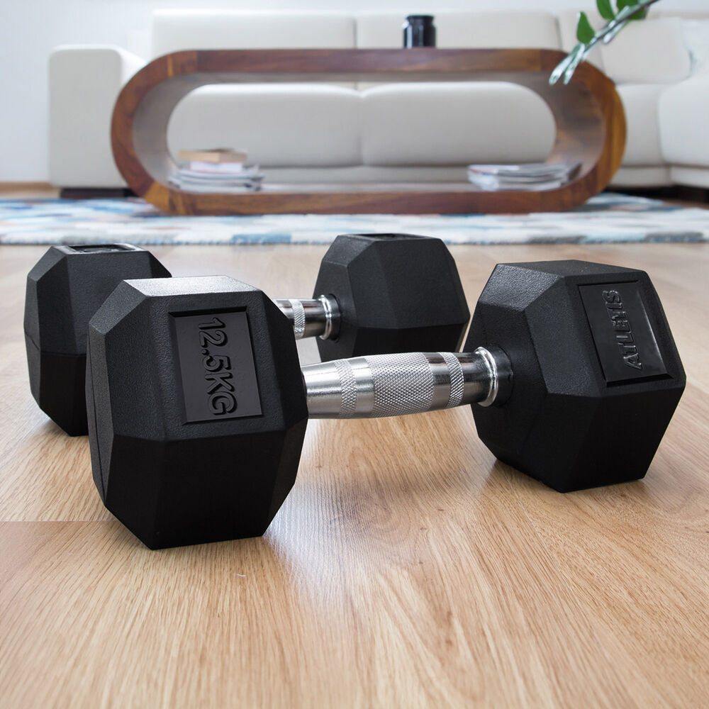 Mancuerna Hexagonal 12.5 Kg Negro image number 5.0