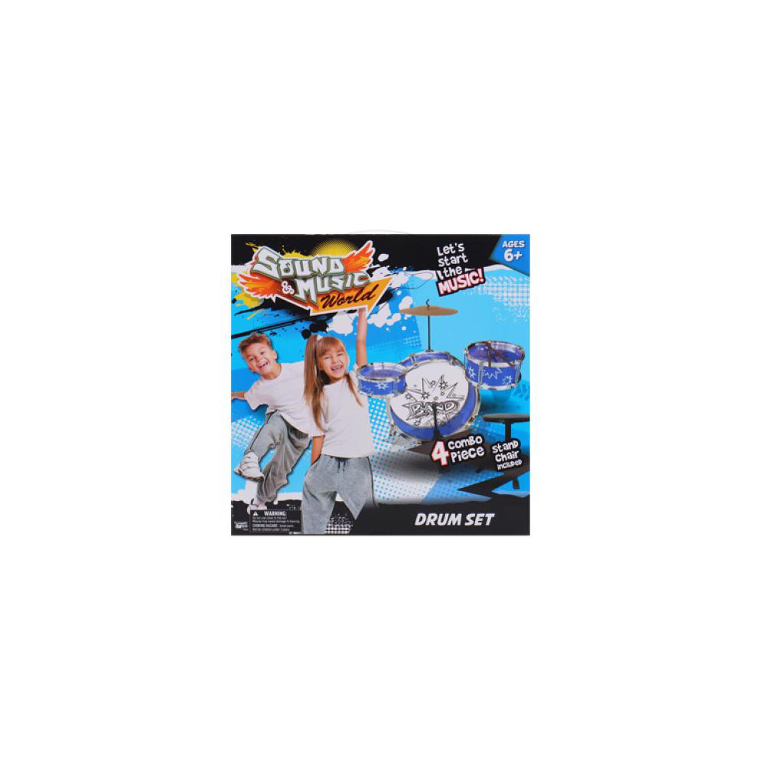 Juego De Bateria Con Silla Happy Line image number 4.0