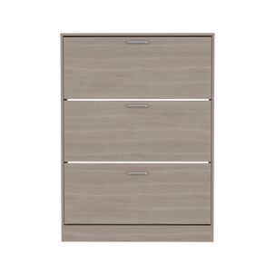 Mueble Zapatero 3 Compartimientos 128,7x94,2x24 Cm Beige