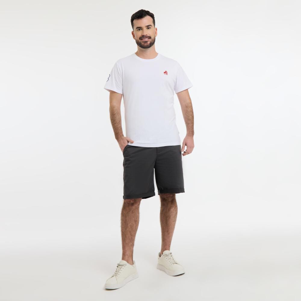 Bermuda Liso Tiro Medio Regular Hombre The King's Polo Club image number 1.0