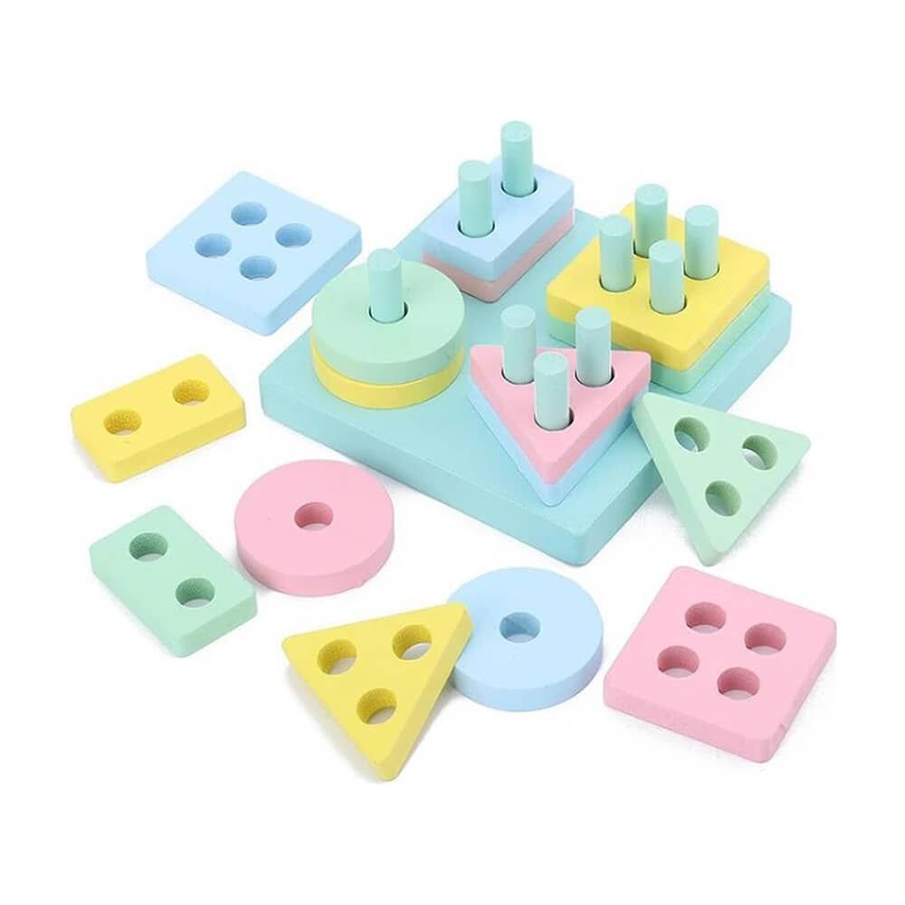 Bloques De Construcci&oacute;n Apilables, Mini Dificultad image number 1.0