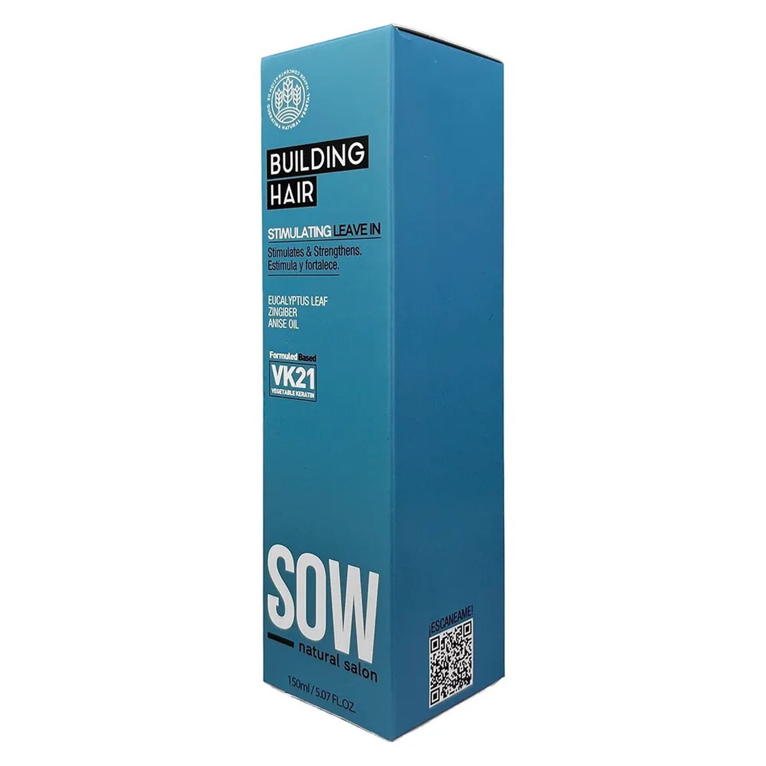 Sow Building Hair Leave-in Vk21 Para Cuero Cabelludo Fr&aacute;gil 150ml image number 1.0