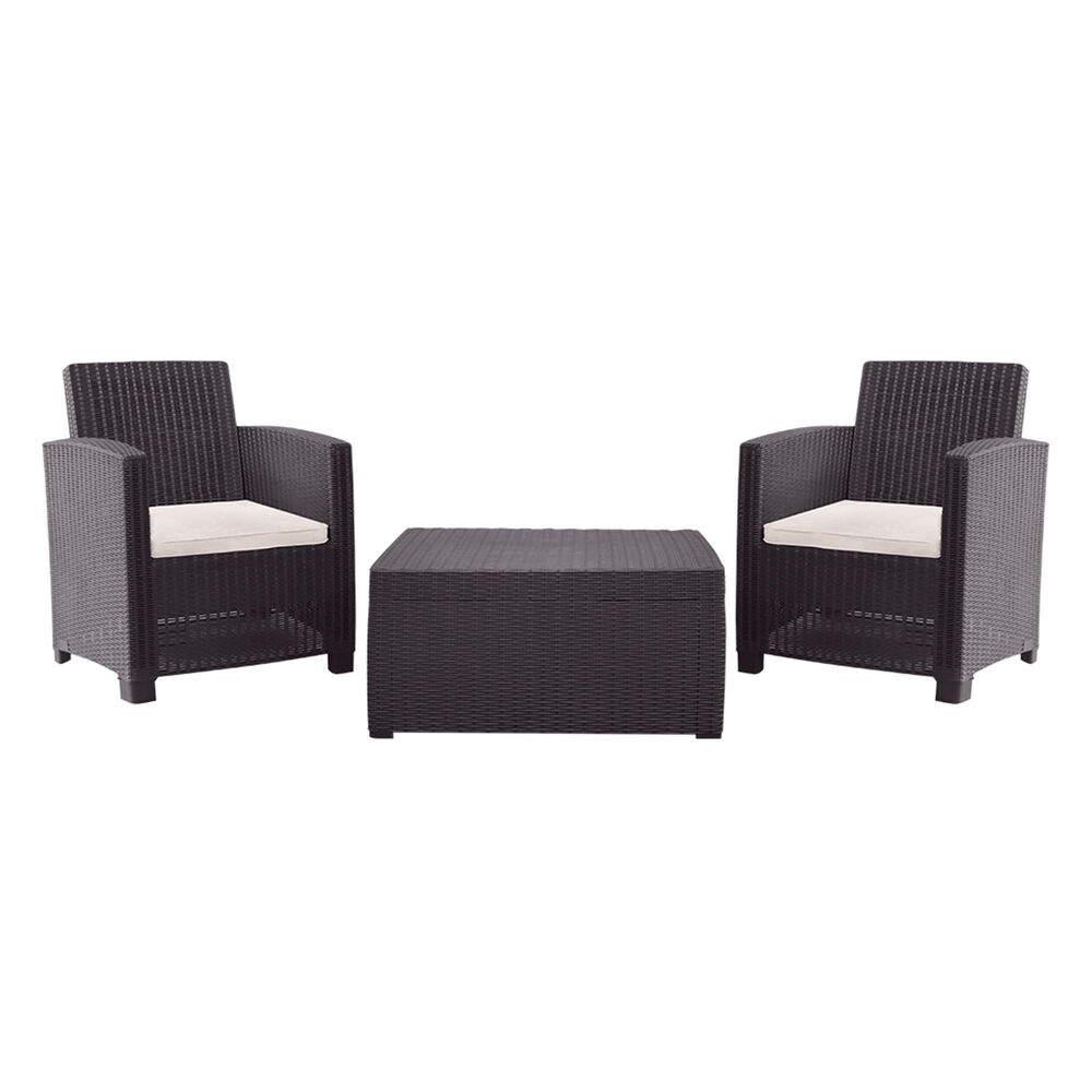 Juego Terraza Álamo Dúo Chocolate image number 4.0