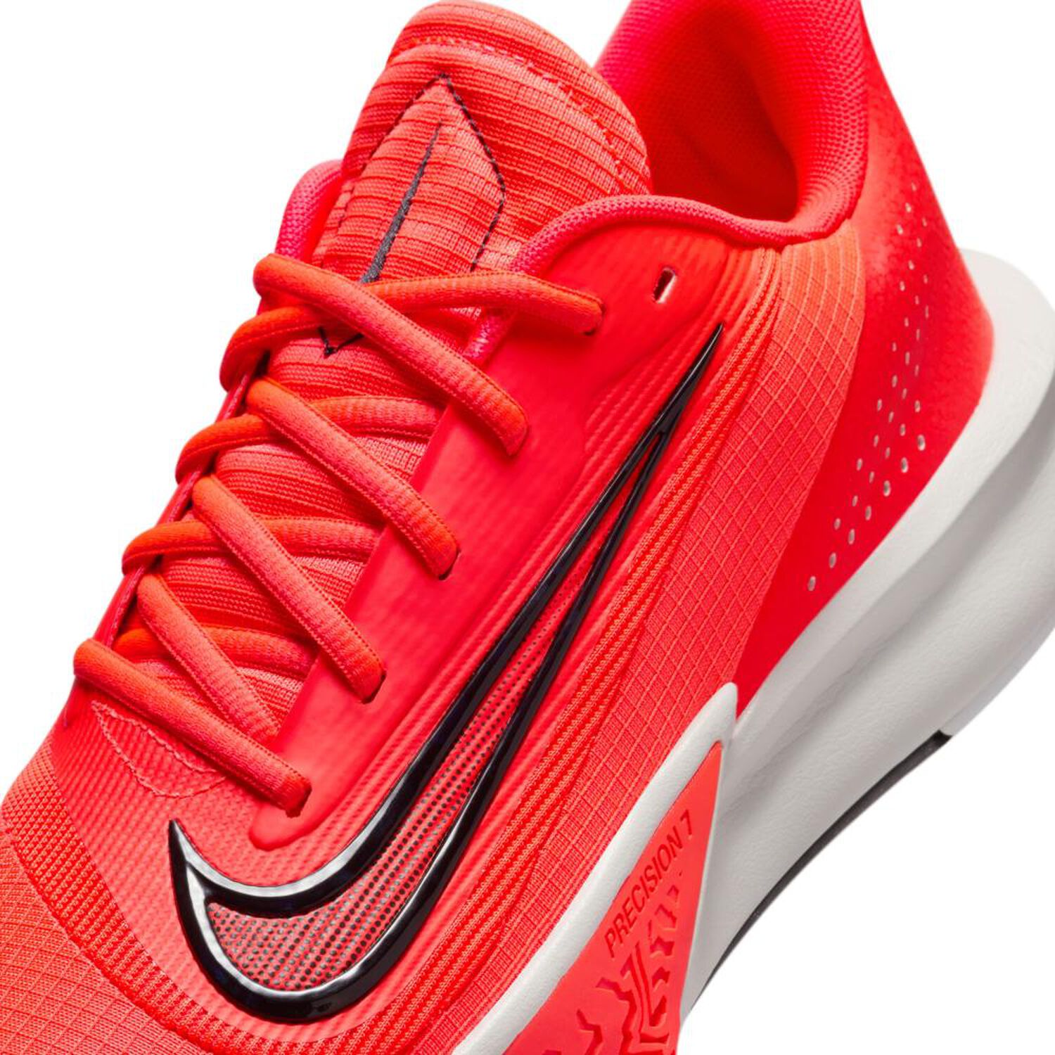 Zapatilla Basketball Hombre Nike Precision 7 Rojo image number 5.0