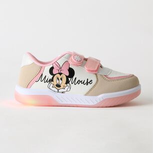 Zapatilla Infantil Ni&ntilde;a Minnie Carita Blanco